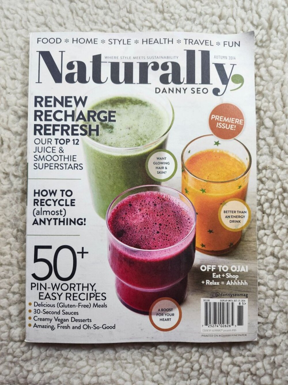 Naturally Danny Seo Magazine Autumn 2014 Premiere Issue Lifestyle Food Health